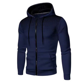 Jaqueta Masculina Sport Running Romenzi RZ222 com forro acolchoado, tecido resistente e zíper durável. Estilo e conforto para diversas ocasiões.