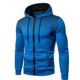 Jaqueta Masculina Sport Running Romenzi RZ222 com forro acolchoado, tecido resistente e zíper durável. Estilo e conforto para diversas ocasiões.