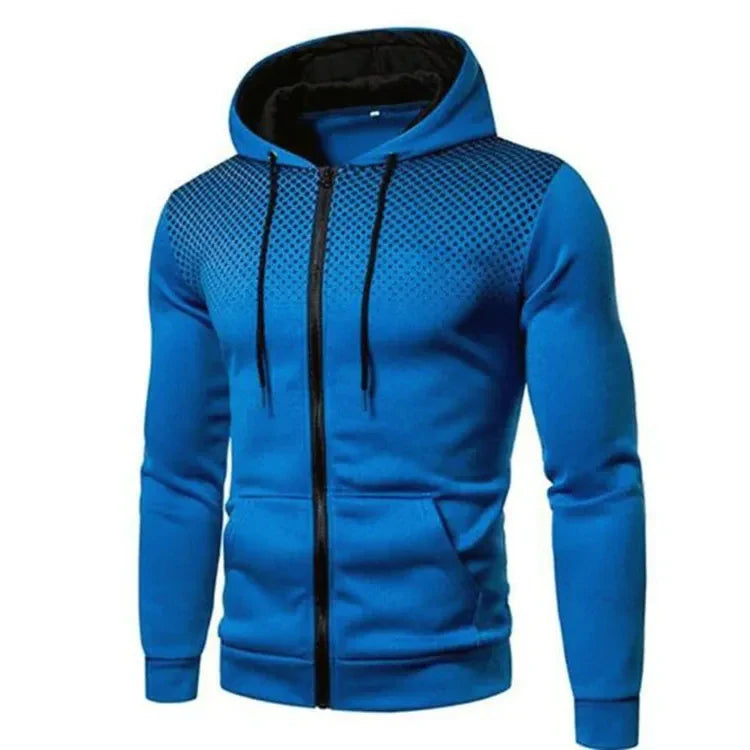 Jaqueta Masculina Sport Running Romenzi RZ222 com forro acolchoado, tecido resistente e zíper durável. Estilo e conforto para diversas ocasiões.