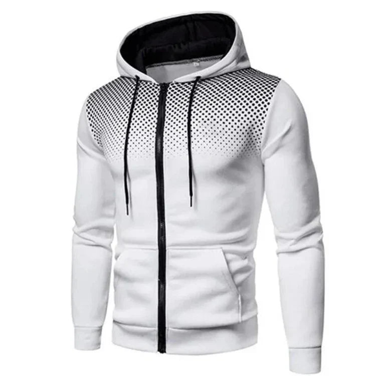 Jaqueta Masculina Sport Running Romenzi RZ222 com forro acolchoado, tecido resistente e zíper durável. Estilo e conforto para diversas ocasiões.