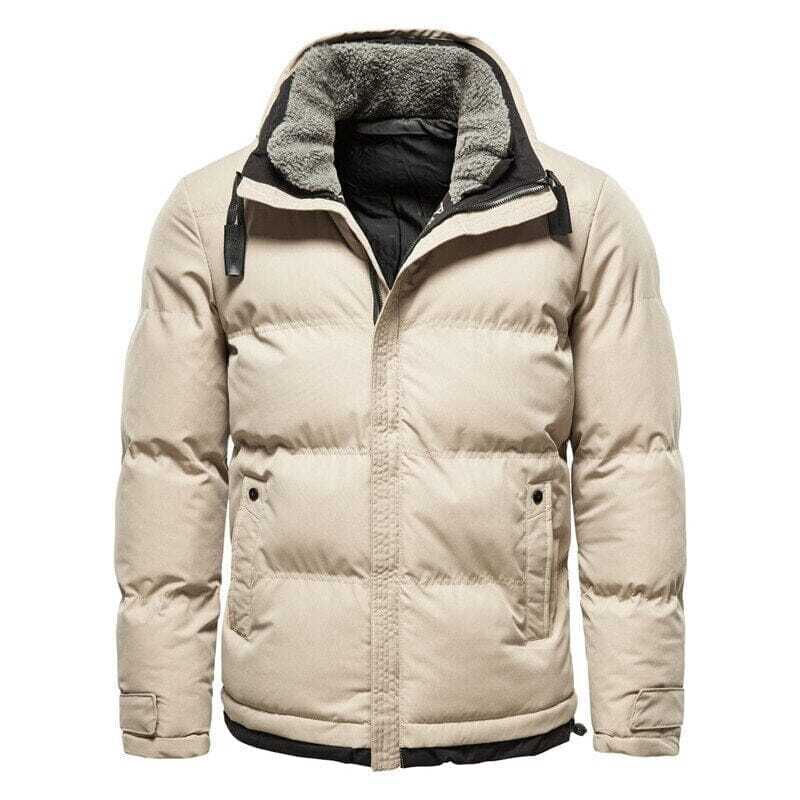 Jaqueta Masculina Winter Bulky Romenzi RZ161, design autêntico, conforto e proteção para o inverno.