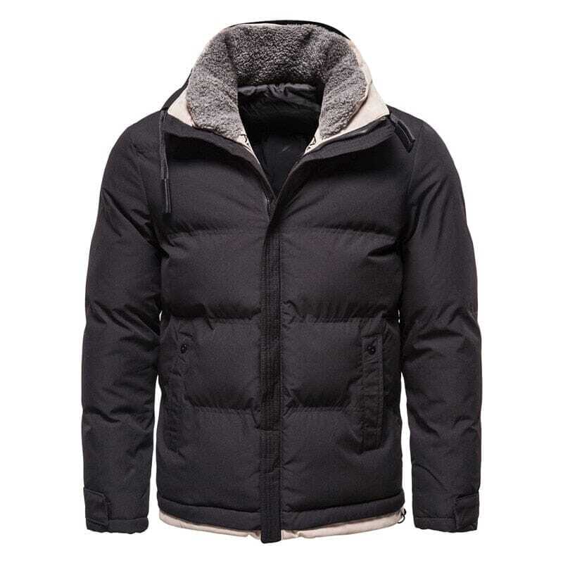 Jaqueta Masculina Winter Bulky Romenzi RZ161, design autêntico, conforto e proteção para o inverno.