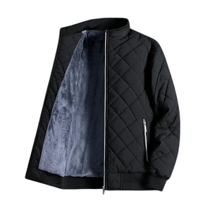 Jaqueta Masculina Winter Romenzi RZ176 com forro acolchoado, zíper de alumínio e design resistente que garante estilo e conforto térmico.