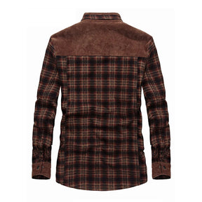 Jaqueta Masculina Xadrez Romenzi RZ178 com padrão xadrez exclusivo, acabamento premium e conforto térmico para compor looks modernos e sofisticados.