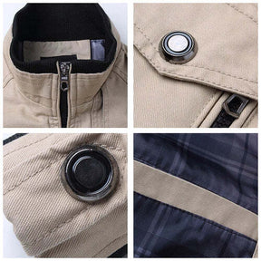 Jaqueta Motociclista Masculina Romenzi RZ318 com forro acolchoado, reforços de segurança e design esportivo para proteção e conforto em qualquer trajeto.