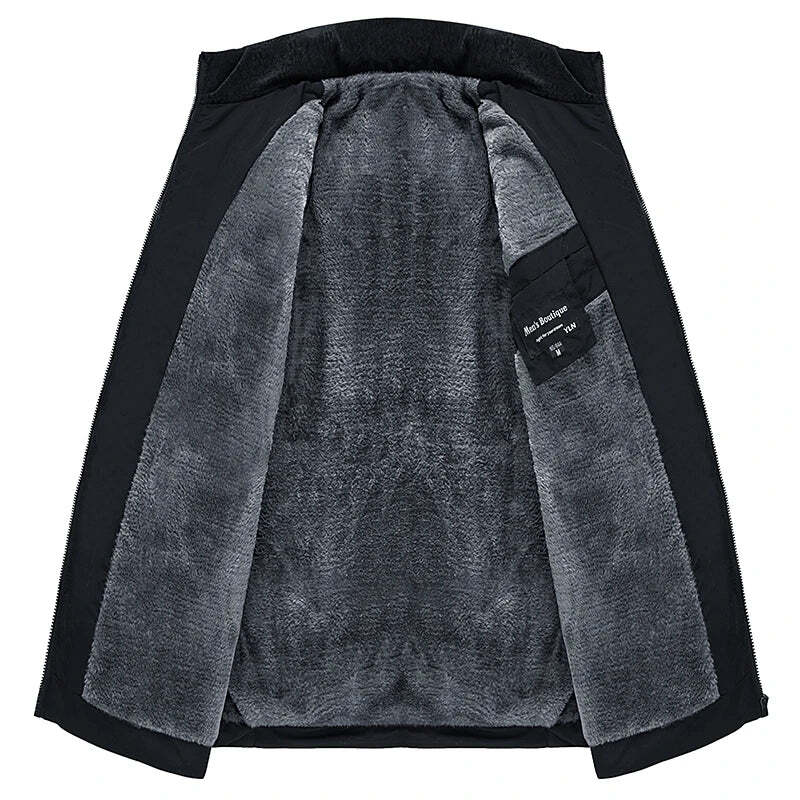 Jaqueta Puffer Masculina Grife Romenzi RZ148 com tecido resistente à água, design ajustado e isolamento térmico para sofisticação e funcionalidade.