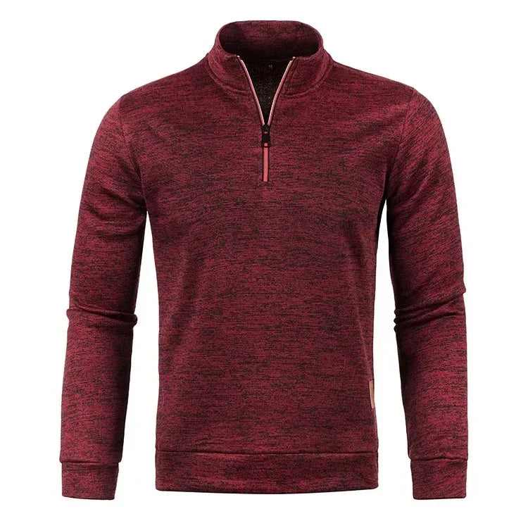 Moletom Gola Alta Masculino Romenzi Valdus RZ112 com design arrojado gola alta conforto térmico e resistência ideal para enfrentar o frio com estilo