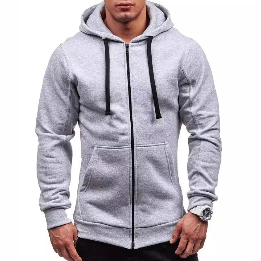 Moletom Masculino Capuz Romenzi Essentials RZ024, com design clássico, modelagem regular, capuz ajustável e estilo casual e versátil