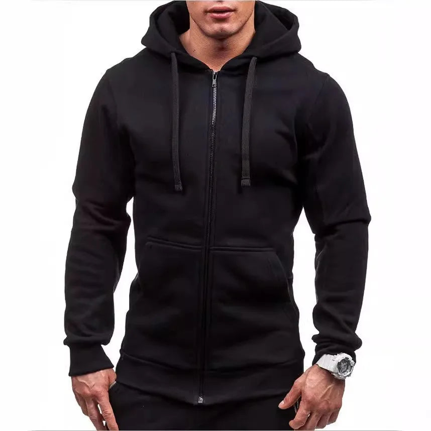 Moletom Masculino Capuz Romenzi Essentials RZ024, com design clássico, modelagem regular, capuz ajustável e estilo casual e versátil