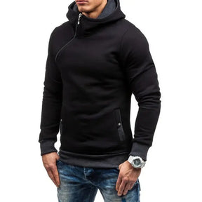 Moletom Masculino Fechado com Capuz Romenzi RZ113 com design moderno bolsos capuz e tecido premium que combina conforto proteção e praticidade