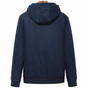 Moletom Masculino com Zíper Romenzi RZ114 com design moderno capuz e material premium que combina estilo casual e proteção contra o frio