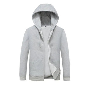 Moletom Masculino com Zíper Romenzi RZ114 com design moderno capuz e material premium que combina estilo casual e proteção contra o frio