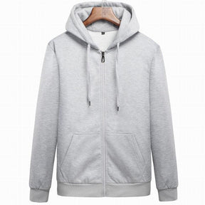 Moletom Masculino com Zíper Romenzi RZ114 com design moderno capuz e material premium que combina estilo casual e proteção contra o frio