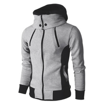 Moletom Masculino Gola Alta com Capuz Romenzi RZ111 com design contemporâneo gola alta capuz e material premium que combina estilo conforto e funcionalidade