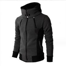 Moletom Masculino Gola Alta com Capuz Romenzi RZ111 com design contemporâneo gola alta capuz e material premium que combina estilo conforto e funcionalidade