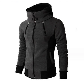 Moletom Masculino Gola Alta com Capuz Romenzi RZ111 com design contemporâneo gola alta capuz e material premium que combina estilo conforto e funcionalidade