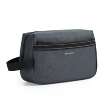 Nécessaire Bagsmart Romenzi Miller RZ675 em destaque, modelo sofisticado disponível em três cores elegantes, resistente e ideal para organização com estilo.