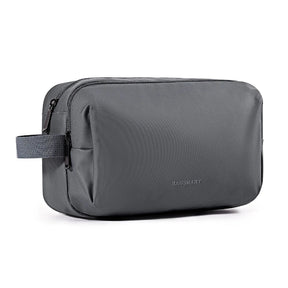 Nécessaire Bagsmart Romenzi Murphy RZ676 em destaque, modelo sofisticado disponível em azul, preto e cinza que oferece organização, estilo e praticidade.