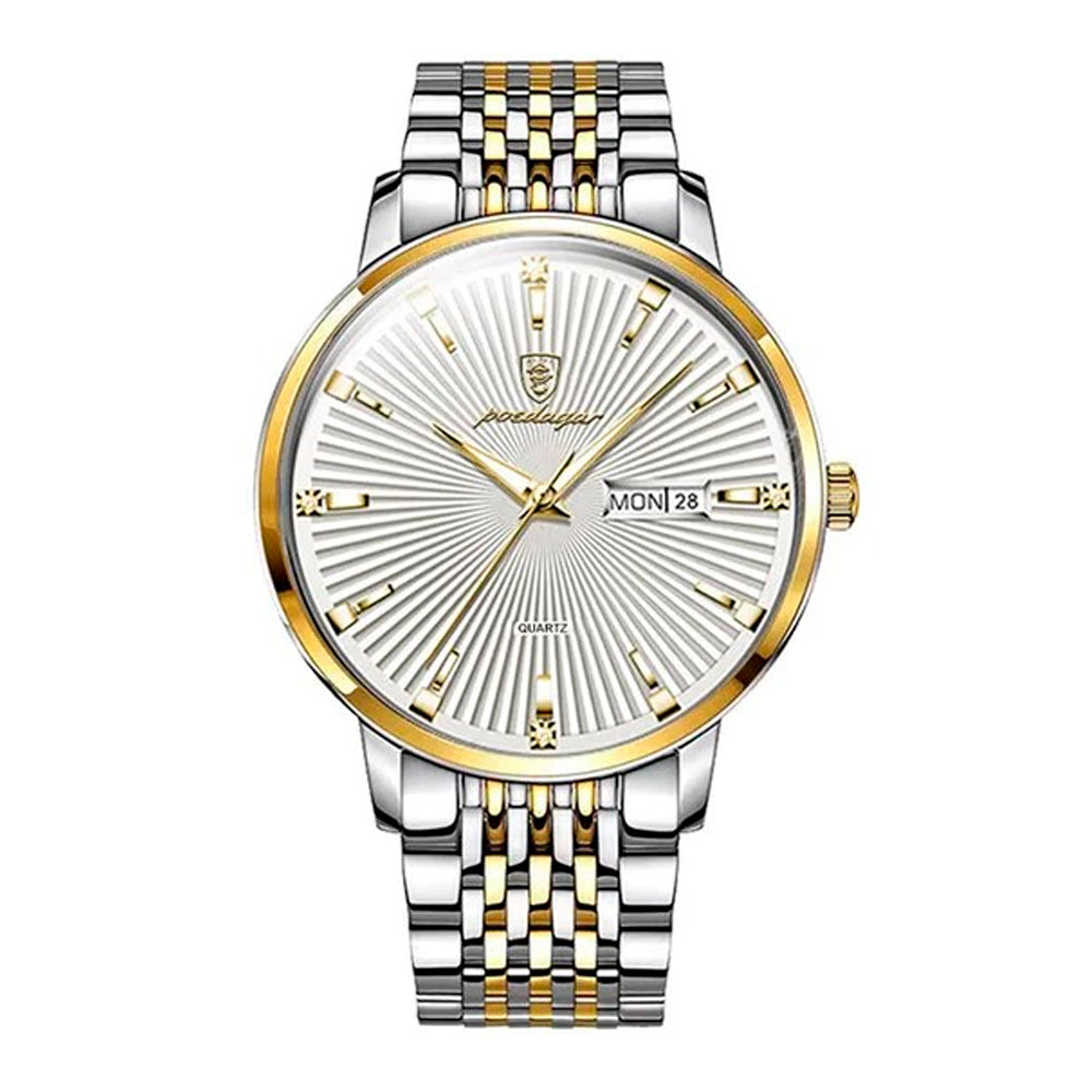 Relógio Masculino Luxo Romenzi Slim RZ725 com design slim sofisticado, resistente à água e feito em materiais premium que unem conforto, leveza e estilo.