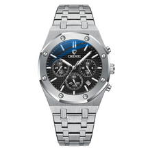 Relógio Masculino Romenzi Aero RZ700 com design imponente, pulseira ajustável e resistência à água, unindo estilo, conforto e durabilidade em todas ocasiões.