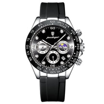 Relógio Masculino Romenzi Chronotype RZ706 com pulseira em aço inox 904L e vidro de safira, design sofisticado e resistente que une precisão e estilo.