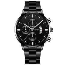 Relógio Masculino Romenzi Fusion RZ710 com pulseira em aço inoxidável 904L, mostrador em safira e design contemporâneo que une sofisticação e durabilidade.