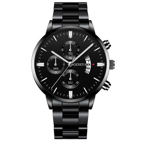 Relógio Masculino Romenzi Fusion RZ710 com pulseira em aço inoxidável 904L, mostrador em safira e design contemporâneo que une sofisticação e durabilidade.