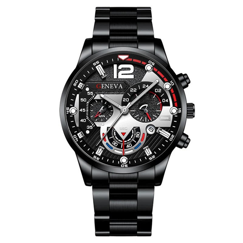 Relógio Masculino Romenzi Genesis RZ711 com mecanismo de quartzo japonês, design sofisticado e resistente que une precisão, estilo e funcionalidade.