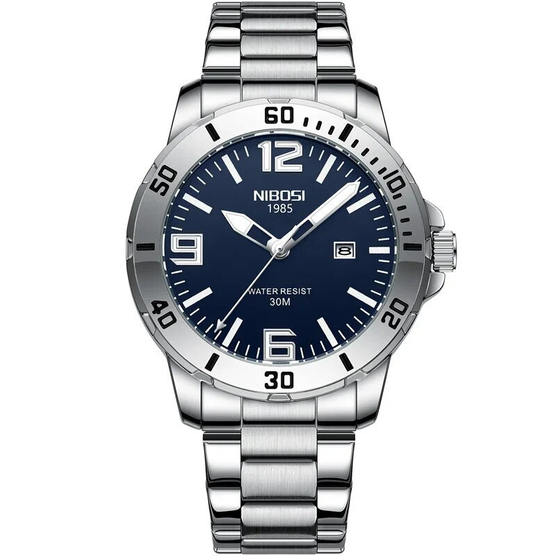 Relógio Masculino Romenzi Nibosi RZ717 feito com materiais de alta qualidade, design sofisticado, conforto e durabilidade para estilo versátil e elegante.

