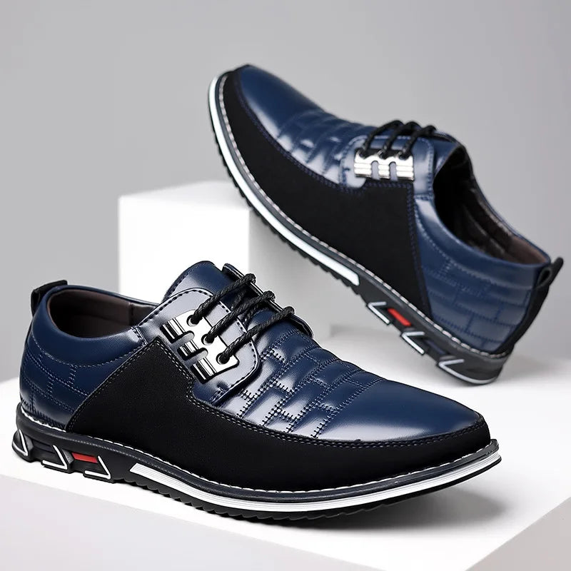 Sapatênis Masculino Romenzi RZ445 com design clean, solado flexível e palmilha macia, ideal para estilo e conforto no dia a dia.