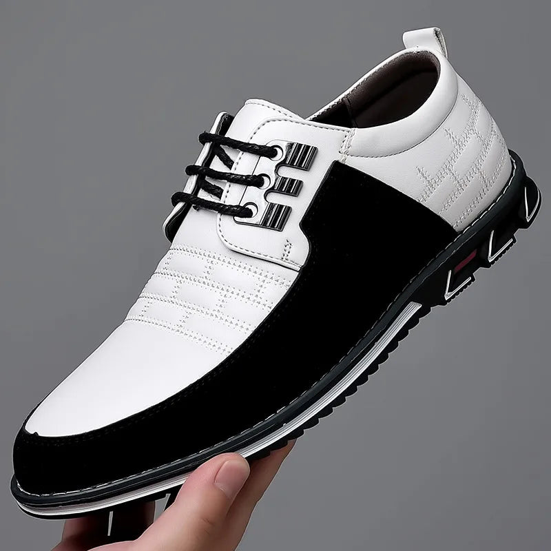 Sapatênis Masculino Romenzi RZ445 com design clean, solado flexível e palmilha macia, ideal para estilo e conforto no dia a dia.