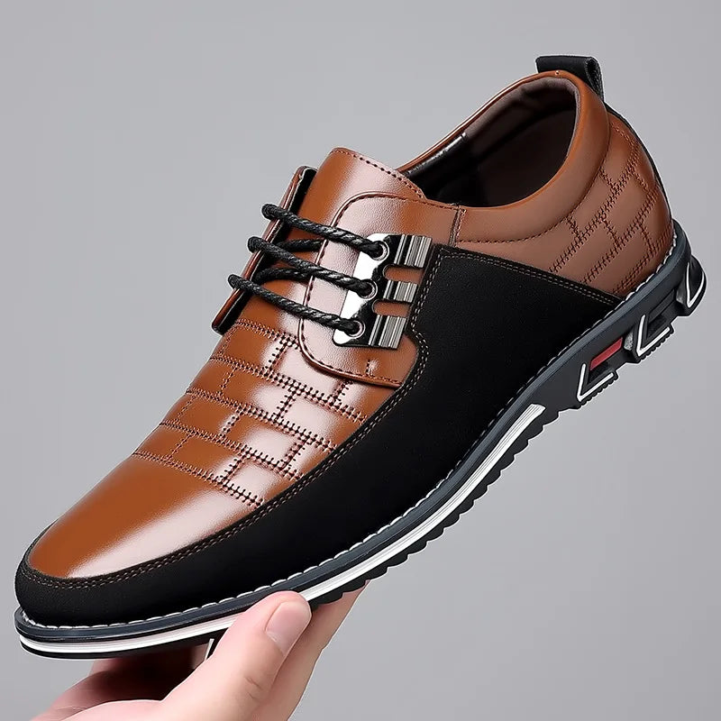 Sapatênis Masculino Romenzi RZ445 com design clean, solado flexível e palmilha macia, ideal para estilo e conforto no dia a dia.