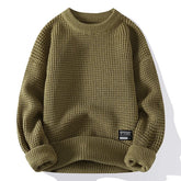 Suéter Masculino Pulôver Romenzi RZ036 com acabamento impecável e design versátil. Estilo e conforto para todas as ocasiões casuais.