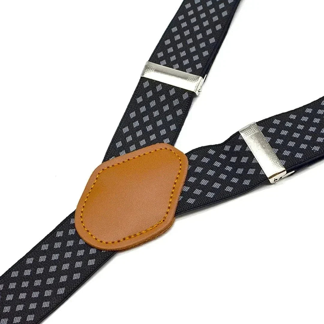 Suspensório Masculino Decorado Romenzi RZ767 feito com materiais de alta qualidade, design sofisticado e ajuste confortável que une estilo e durabilidade.