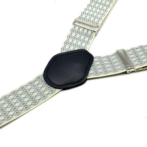 Suspensório Masculino Detalhado Romenzi RZ768, acessório elegante e resistente, ajuste perfeito, acabamento sofisticado e design versátil para looks masculinos.