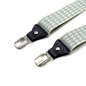 Suspensório Masculino Detalhado Romenzi RZ768, acessório elegante e resistente, ajuste perfeito, acabamento sofisticado e design versátil para looks masculinos.