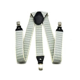Suspensório Masculino Detalhado Romenzi RZ768, acessório elegante e resistente, ajuste perfeito, acabamento sofisticado e design versátil para looks masculinos.