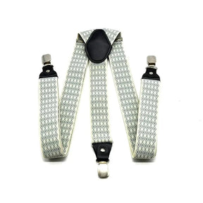 Suspensório Masculino Detalhado Romenzi RZ768, acessório elegante e resistente, ajuste perfeito, acabamento sofisticado e design versátil para looks masculinos.