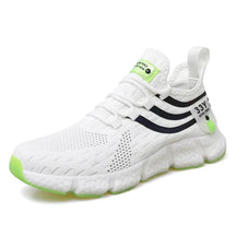 Tênis Esportivo Run Pro Romenzi RZ441 com malha mesh, palmilha TPR anatômica e solado emborrachado para máximo conforto e impacto reduzido.