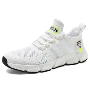 Tênis Esportivo Run Romenzi RZ440 com malha mesh, palmilha anatômica e solado emborrachado para conforto, leveza e segurança em qualquer ocasião.