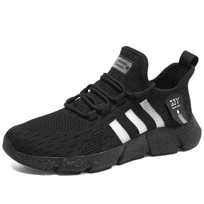 Tênis Esportivo Run Romenzi RZ440 com malha mesh, palmilha anatômica e solado emborrachado para conforto, leveza e segurança em qualquer ocasião.